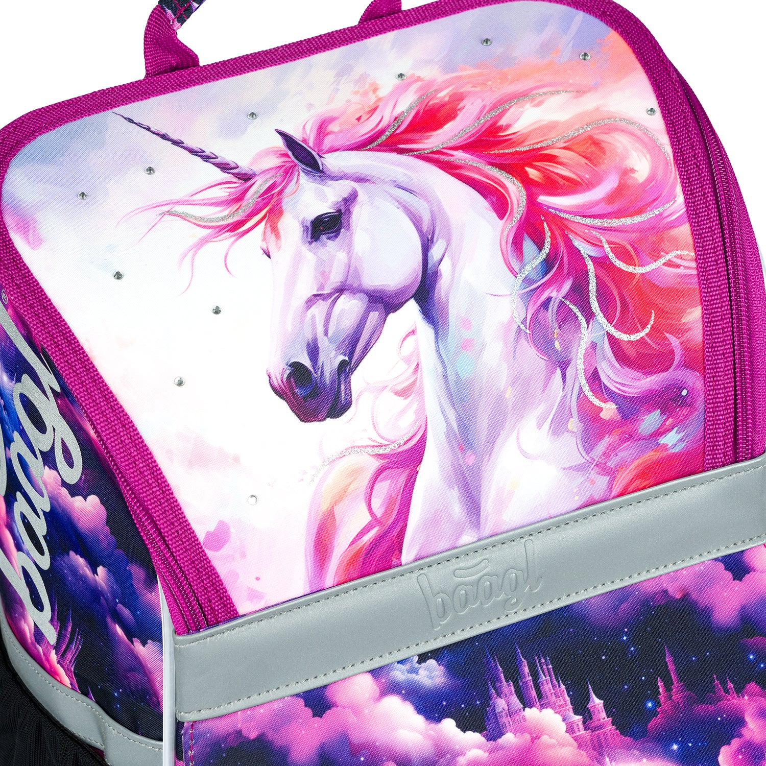 baagl-zippy-royal-unicorn-cartable-fille-licorne image 7