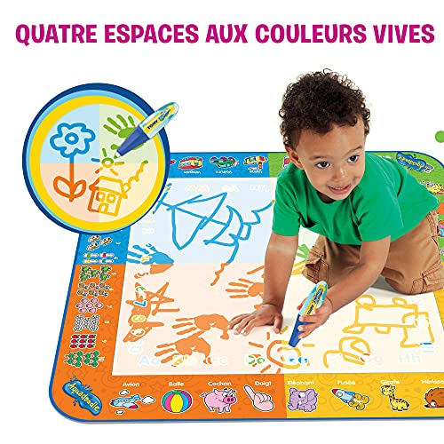 aquadoodle-large-mat-classique-4-couleurs-tapis-eau-75x75-cm image 8