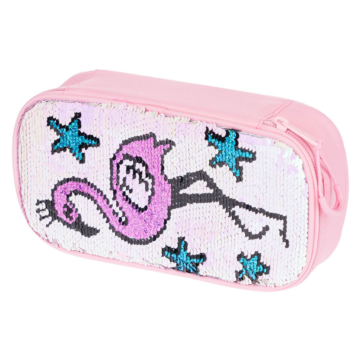 baagl-fun-flamingo-trousse-plumier-double-rabat image 1