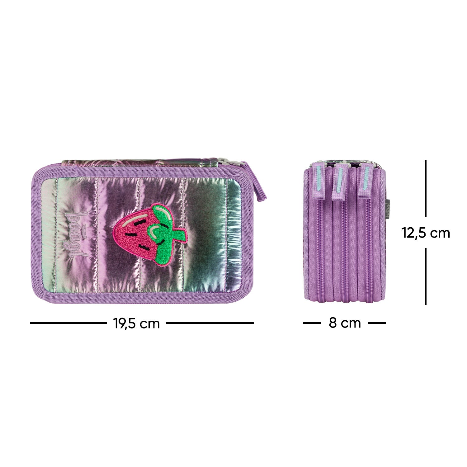 baagl-lavender-trousse-3-compartiments-violette image 6