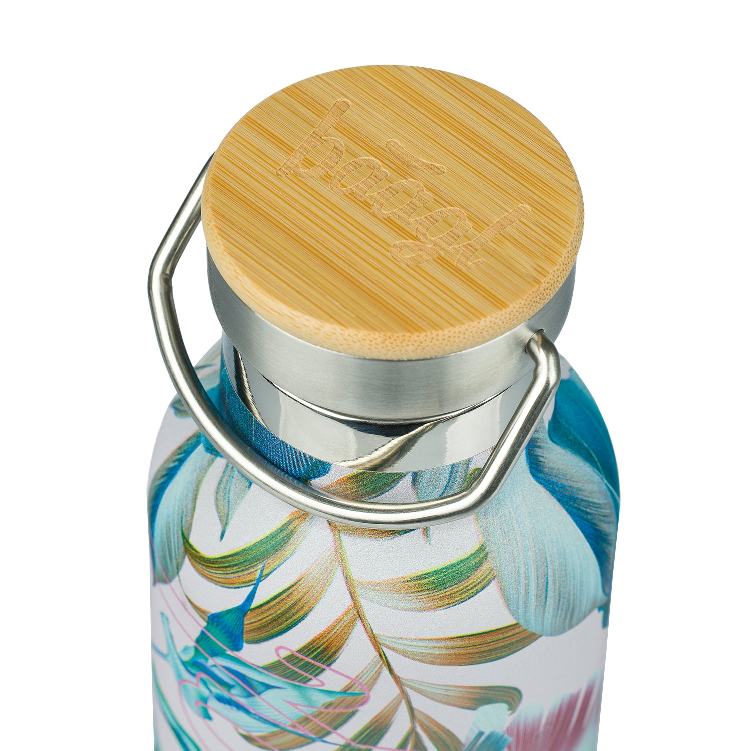 baagl-thermo-bottles-gourde-isotherme-leafs-500-ml-inox image 2