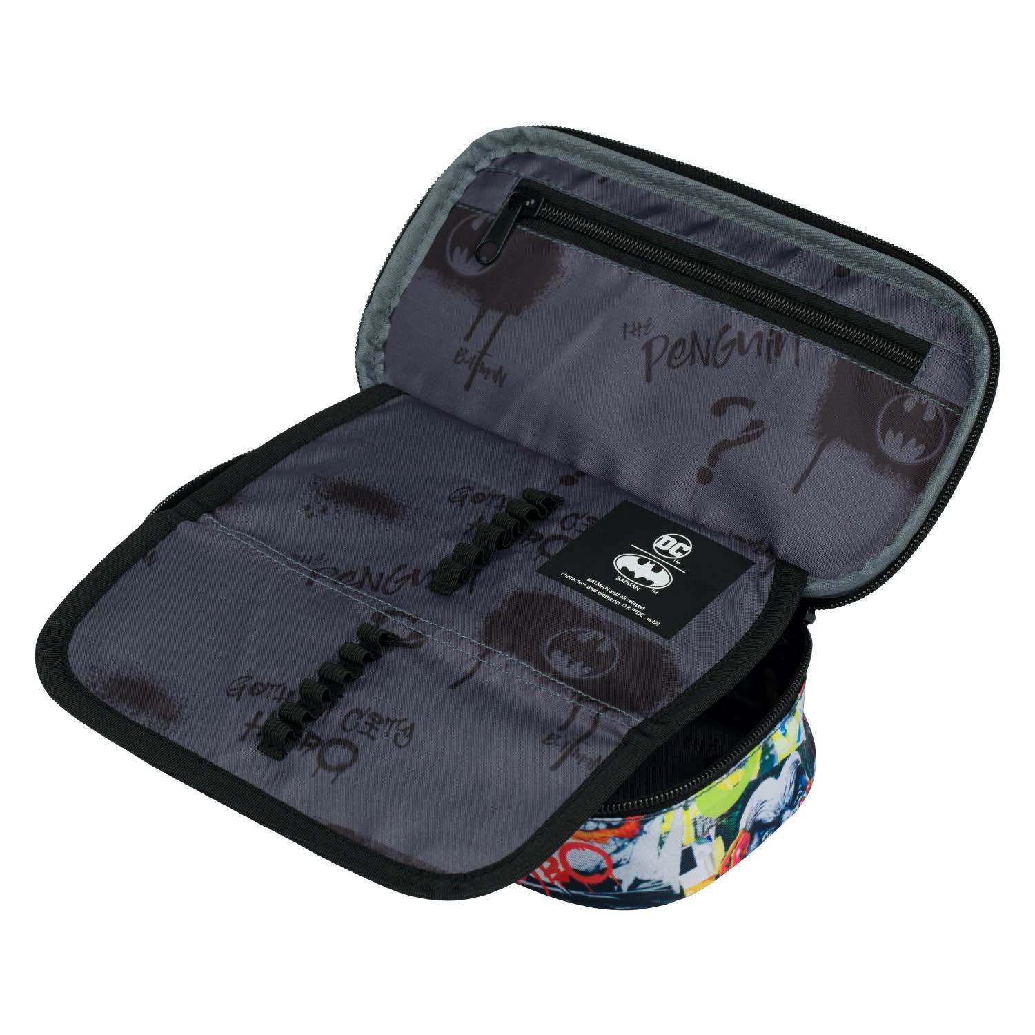 baagl-batman-comics-trousse-scolaire-rigide-gar-on image 3
