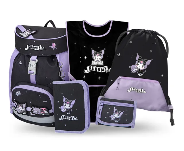 baagl-airy-kuromi-fortune-dream-ii-cartable-ensemble-l-ger-fille image 1