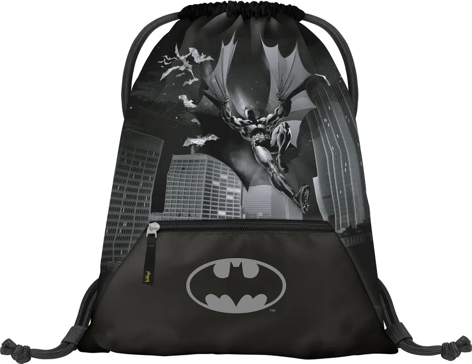 baagl-batman-dark-city-sac-de-gym-poche-zipp-e image 1