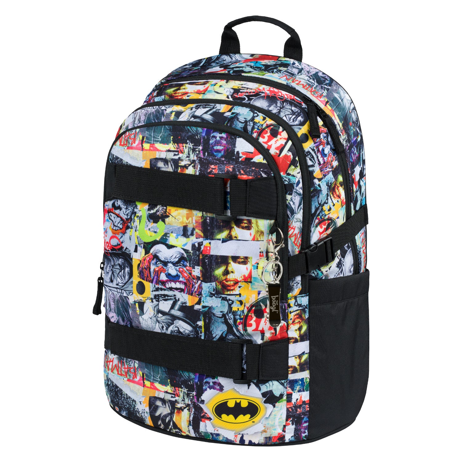 baagl-skate-batman-comics-sac-dos-scolaire-25-l-imperm-able image 2