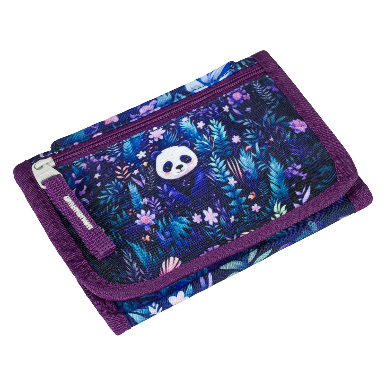 baagl-jungle-panda-portefeuille-enfant-velcro-cordon image 2