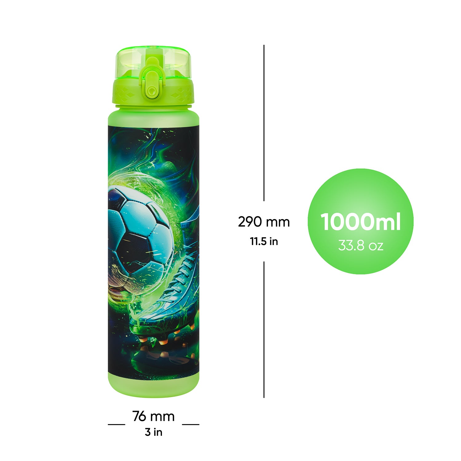 baagl-tritan-football-gourde-1000-ml-sans-bpa image 6