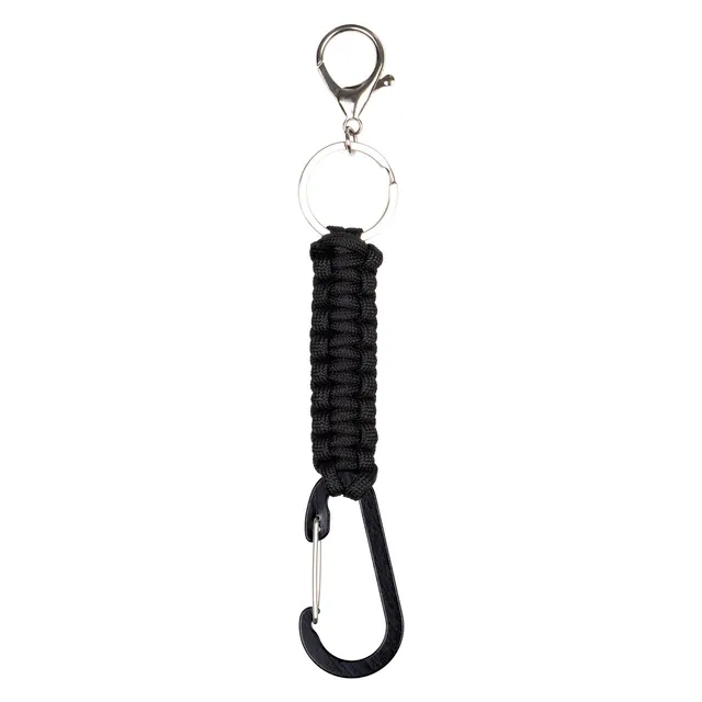 baagl-other-paracord-porte-cl-s-noir-r-flectissant image 1