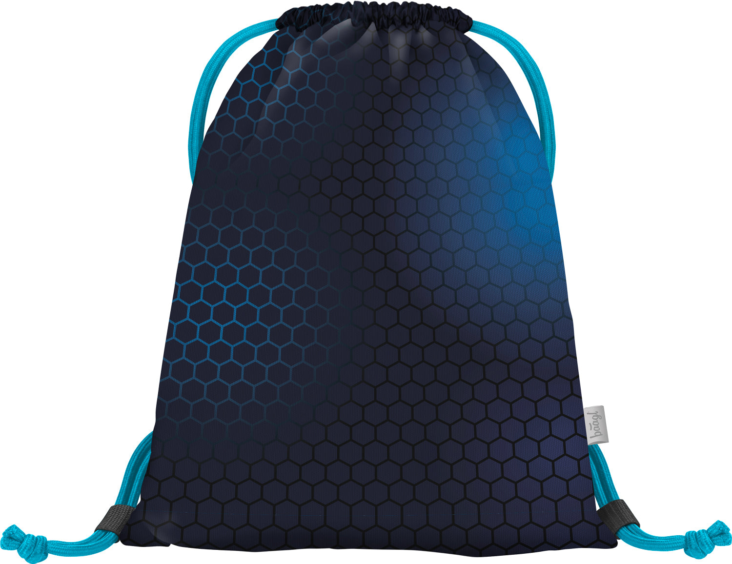 baagl-gym-sacks-sac-de-gym-motor-bike-poche-zip image 2