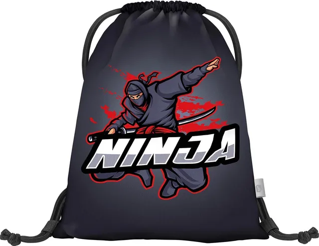 baagl-gym-sacks-ninja-sac-de-gym-gar-on-lavable image 1