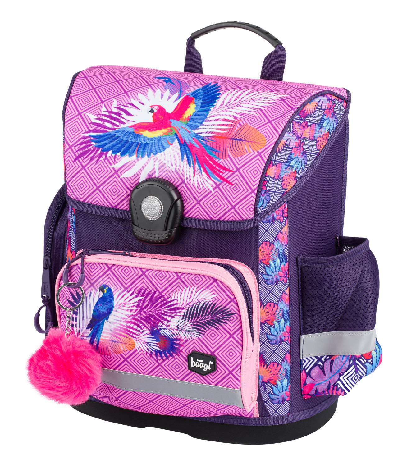 baagl-classic-parrot-cartable-scolaire-18-l-ergonomique image 2