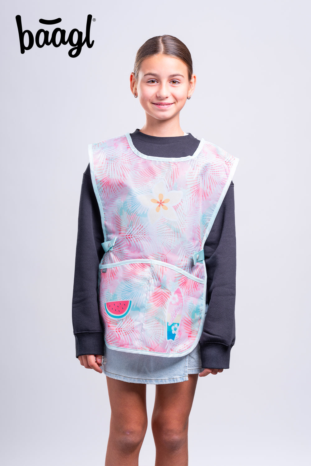 baagl-sunset-tablier-enfant-cole-lavable image 5