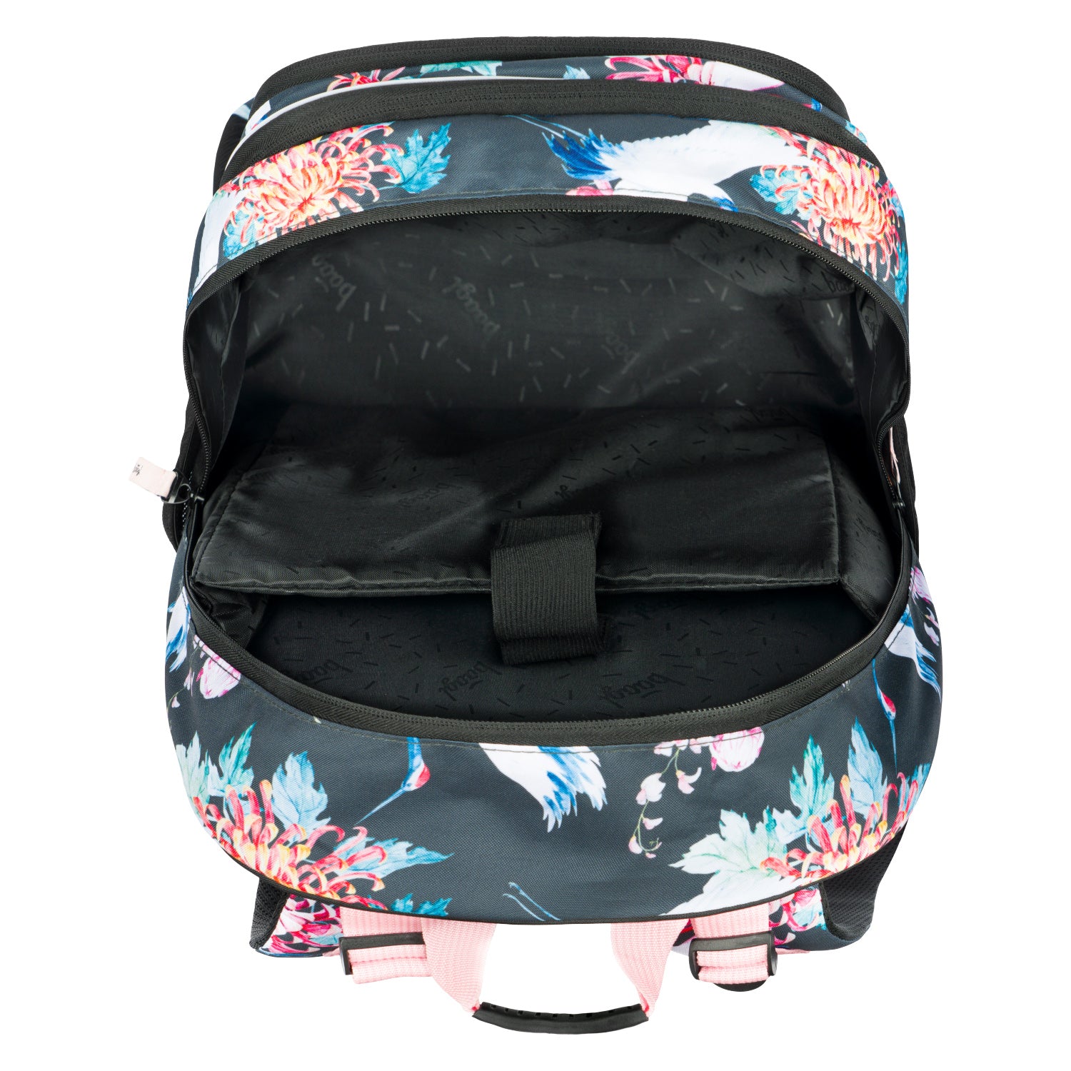 baagl-core-birds-sac-dos-scolaire-oiseaux-25-l image 5