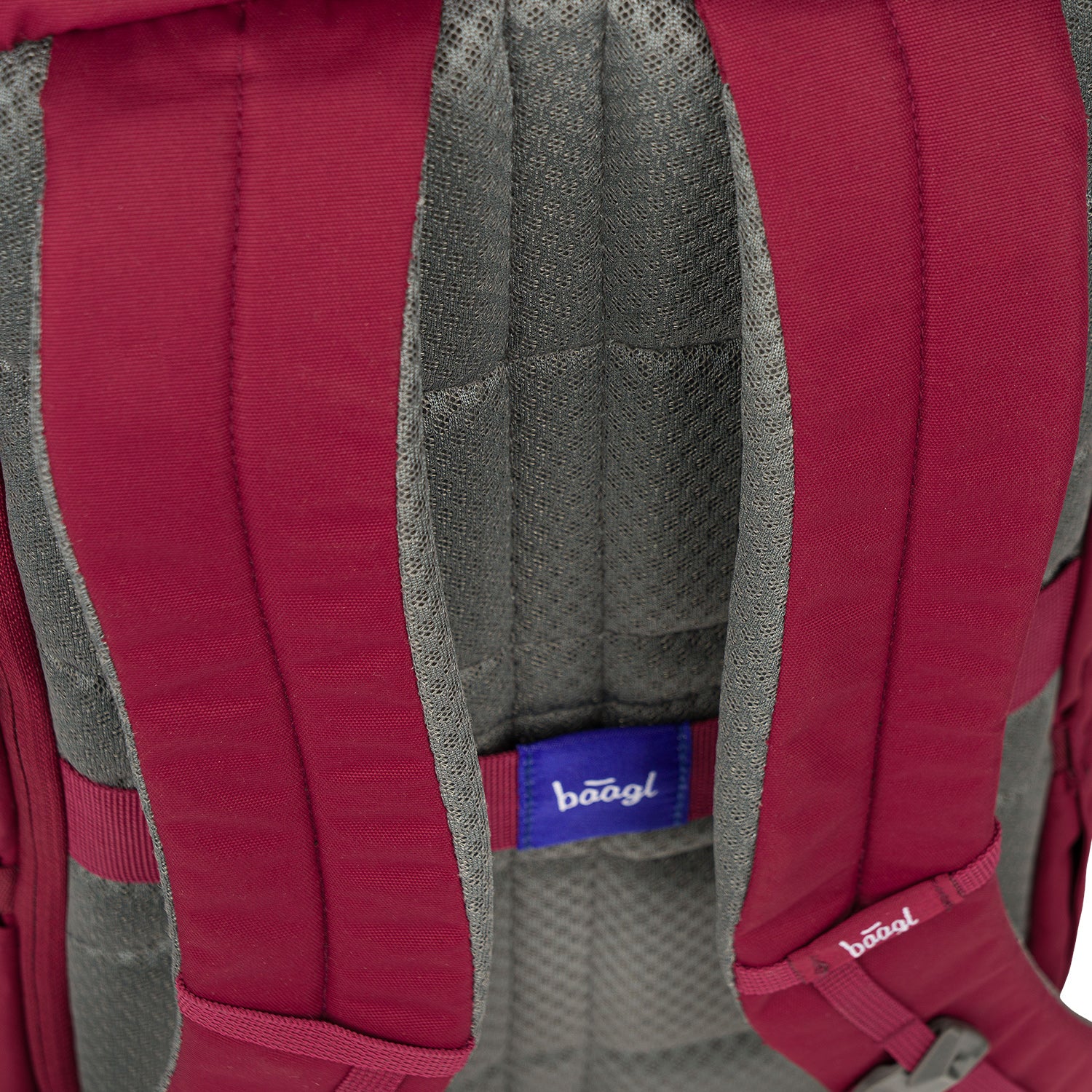 baagl-roll-burgundy-sac-dos-29-l-recycl-imperm-able image 7