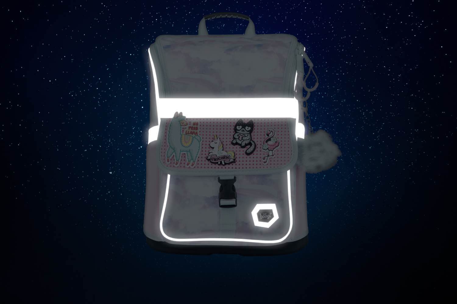 baagl-zippy-rainbow-diy-cartable-scolaire-fille-ergonomique-18-l image 6