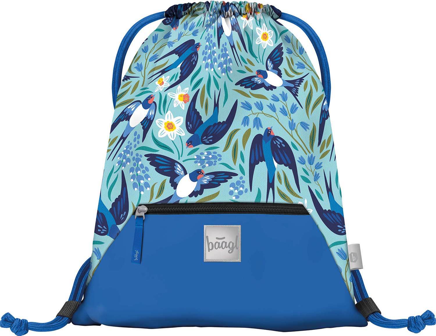 baagl-gym-sacks-birdie-sac-de-gym-poche-zipp-e-oiseaux image 1
