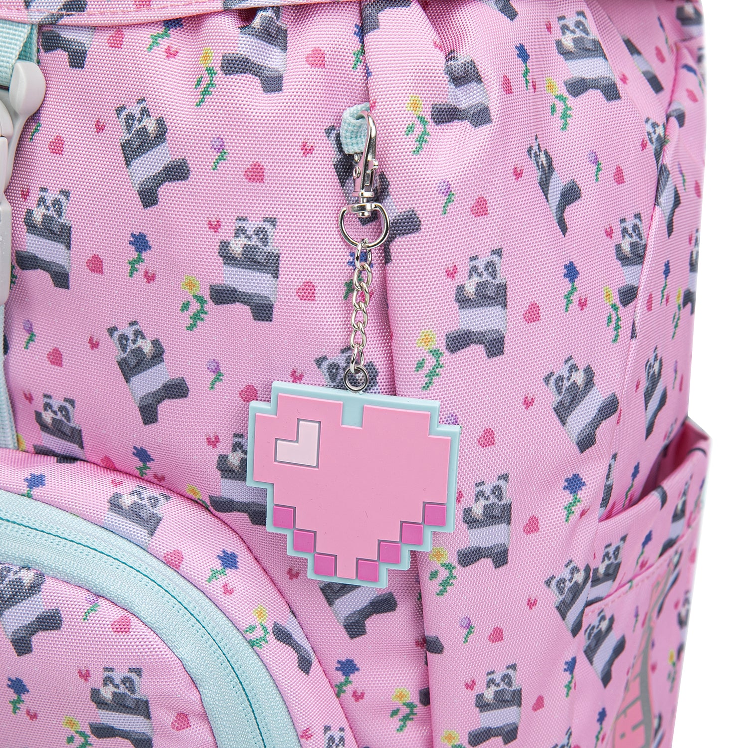baagl-airy-minecraft-panda-sac-dos-750-g-magn-tique image 7