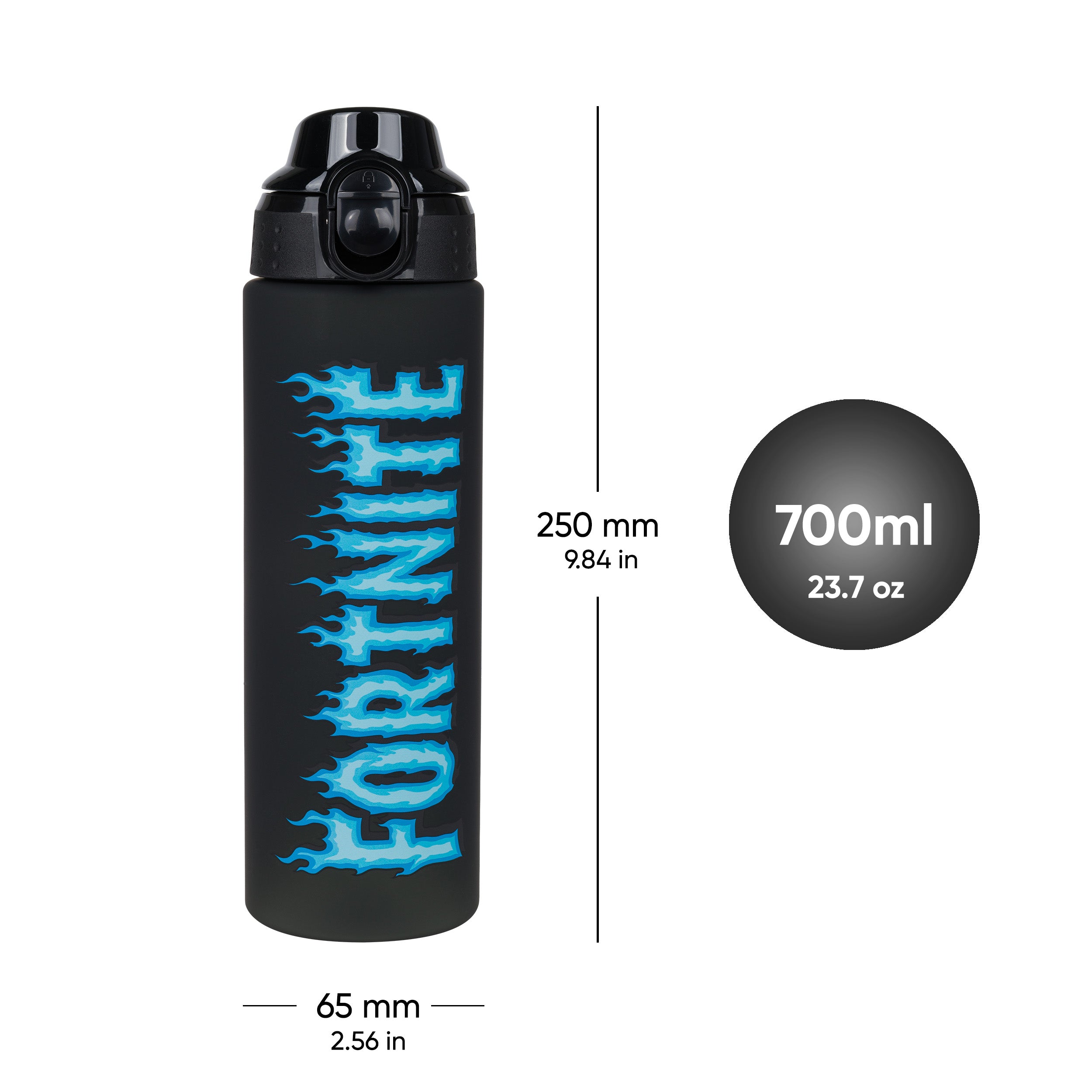 baagl-fortnite-gourde-tritan-bleue-700-ml image 7