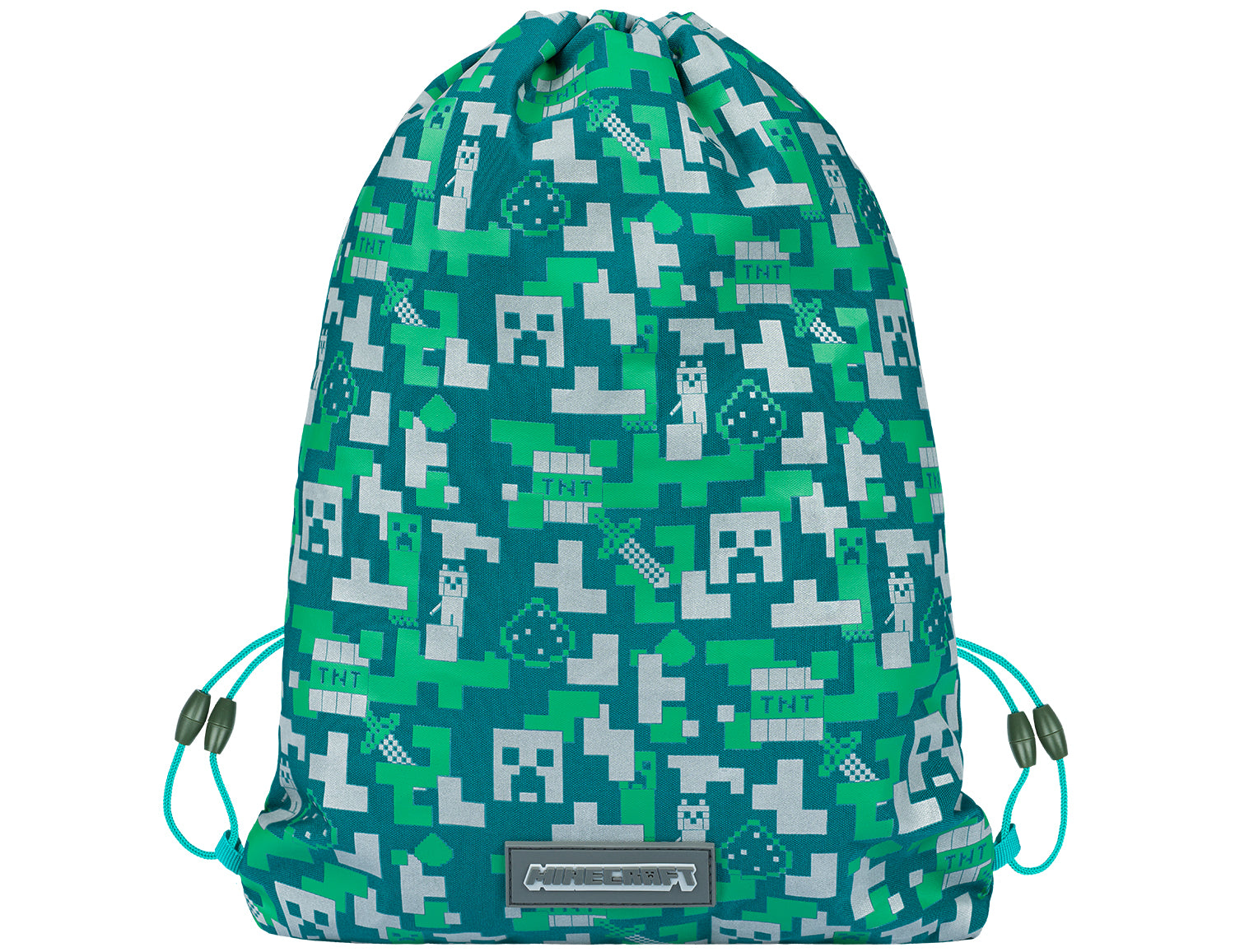baagl-school-sets-silver-creeper-trousse-sac-gym-2-pi-ces image 2
