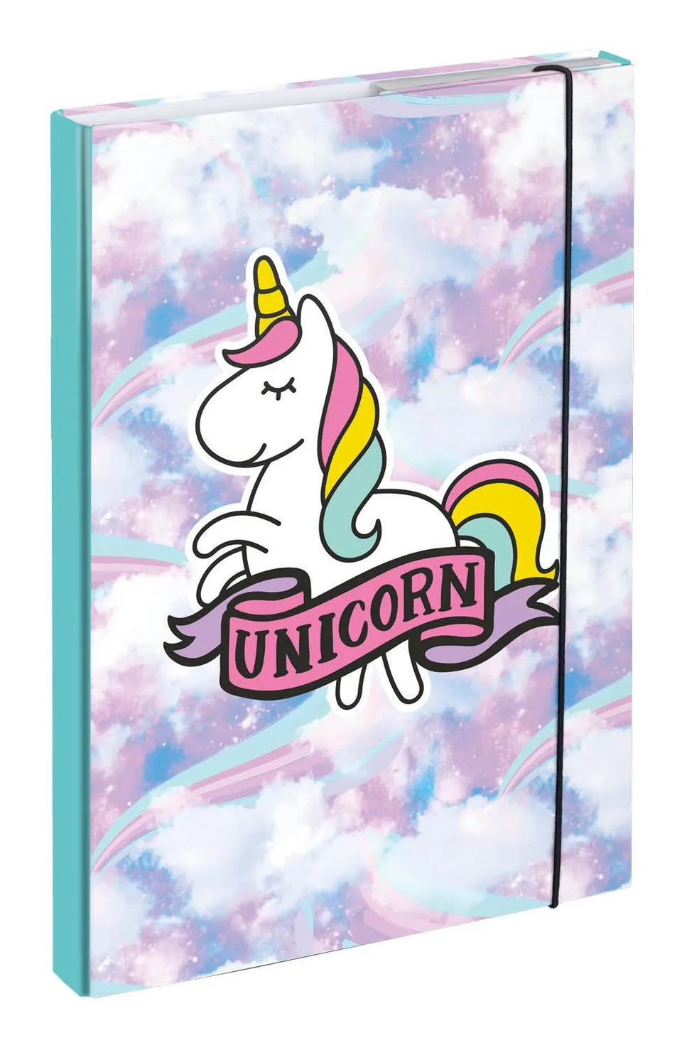 baagl-rainbow-heftbox-chemise-a4-lastique image 1