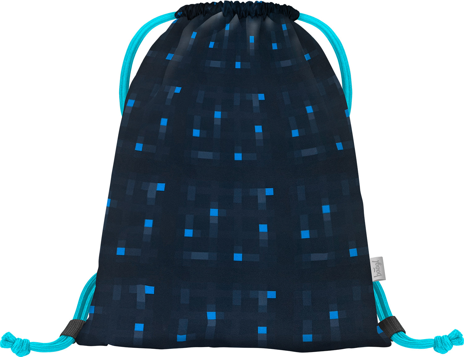 baagl-minecraft-blue-axe-sac-de-sport-gym-gar-on-bleu image 2