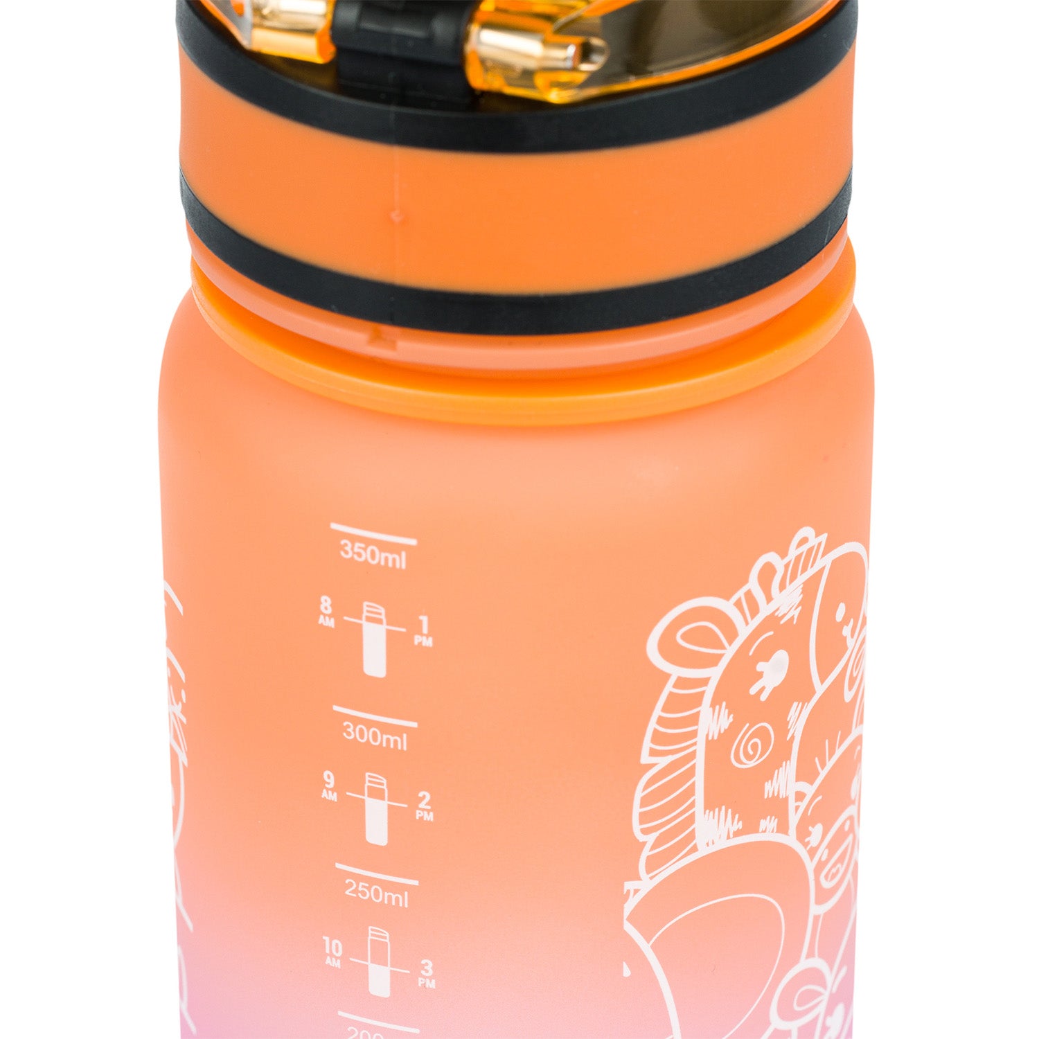 baagl-drinking-bottles-gourde-tritan-gradient-animals-350-ml image 3