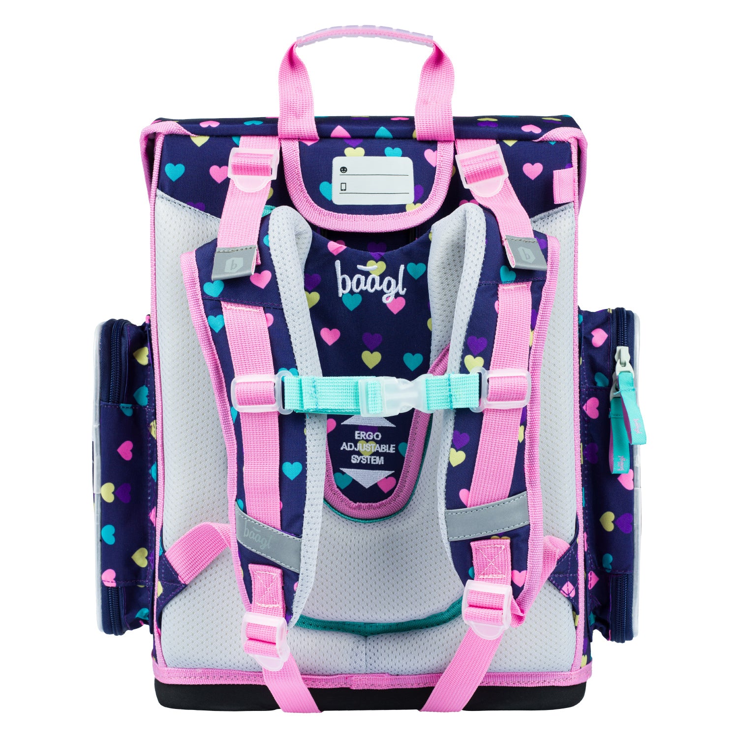 baagl-ergo-pink-hearts-cartable-rose-19-l-ergonomique image 4