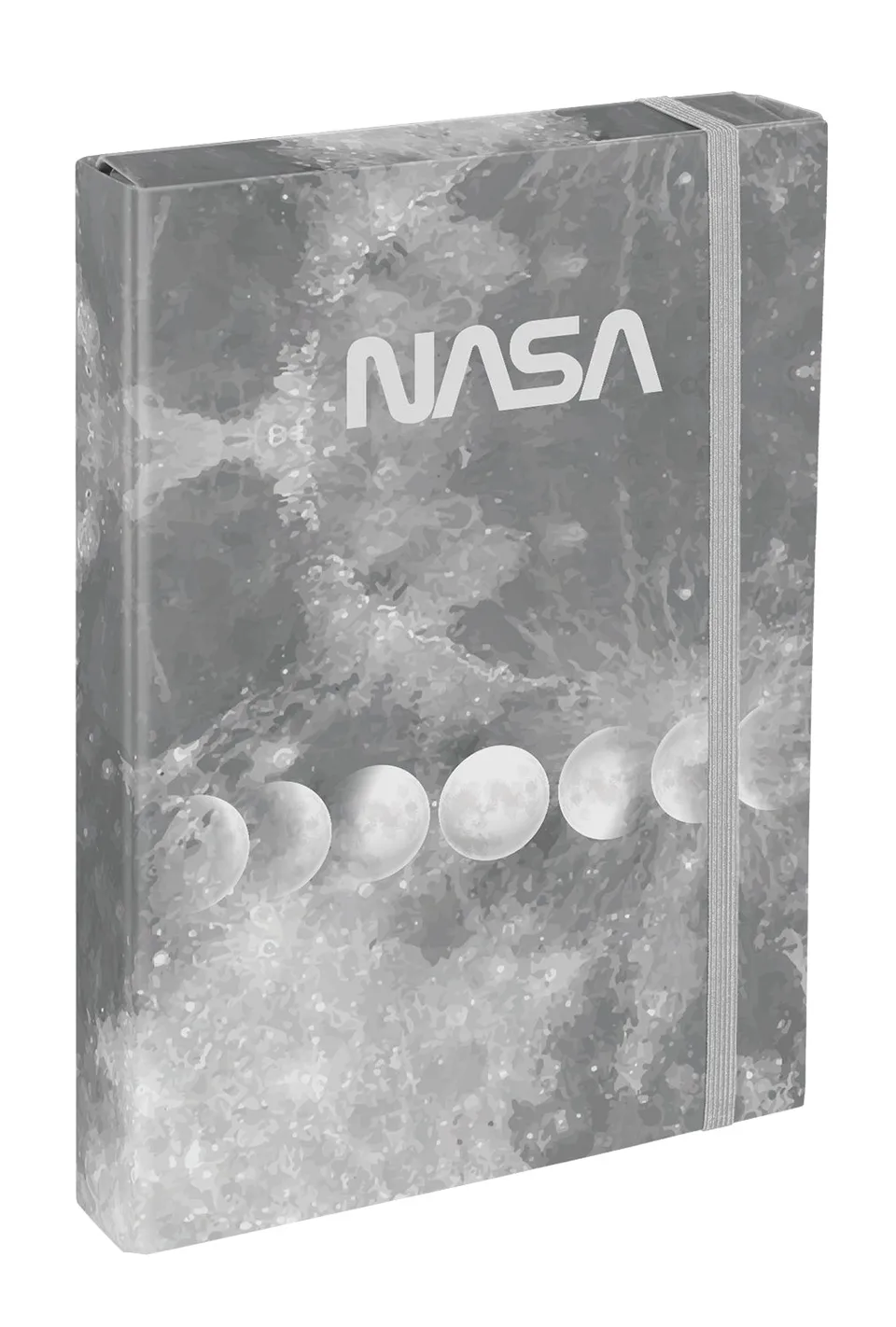 baagl-jumbo-chemise-a4-nasa-grey-lastique image 1