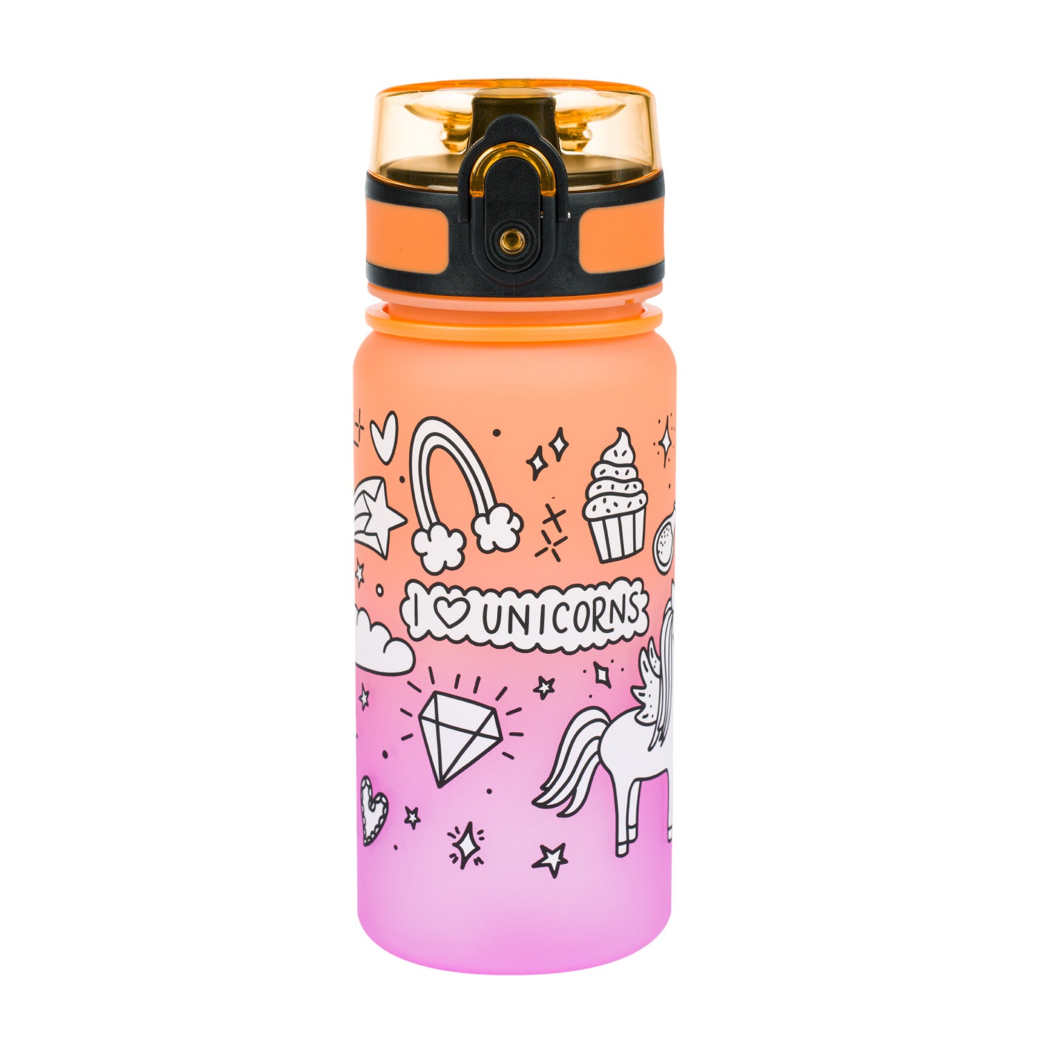 baagl-gradient-unicorn-gourde-enfant-350-ml-licorne image 2