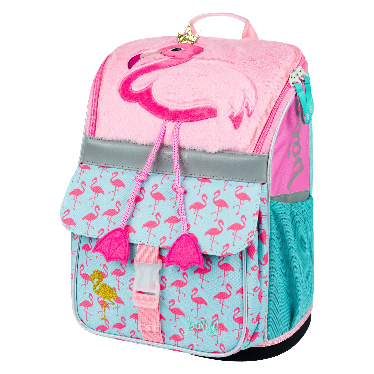 baagl-zippy-flamingo-cartable-scolaire-ergonomique-18-l image 2