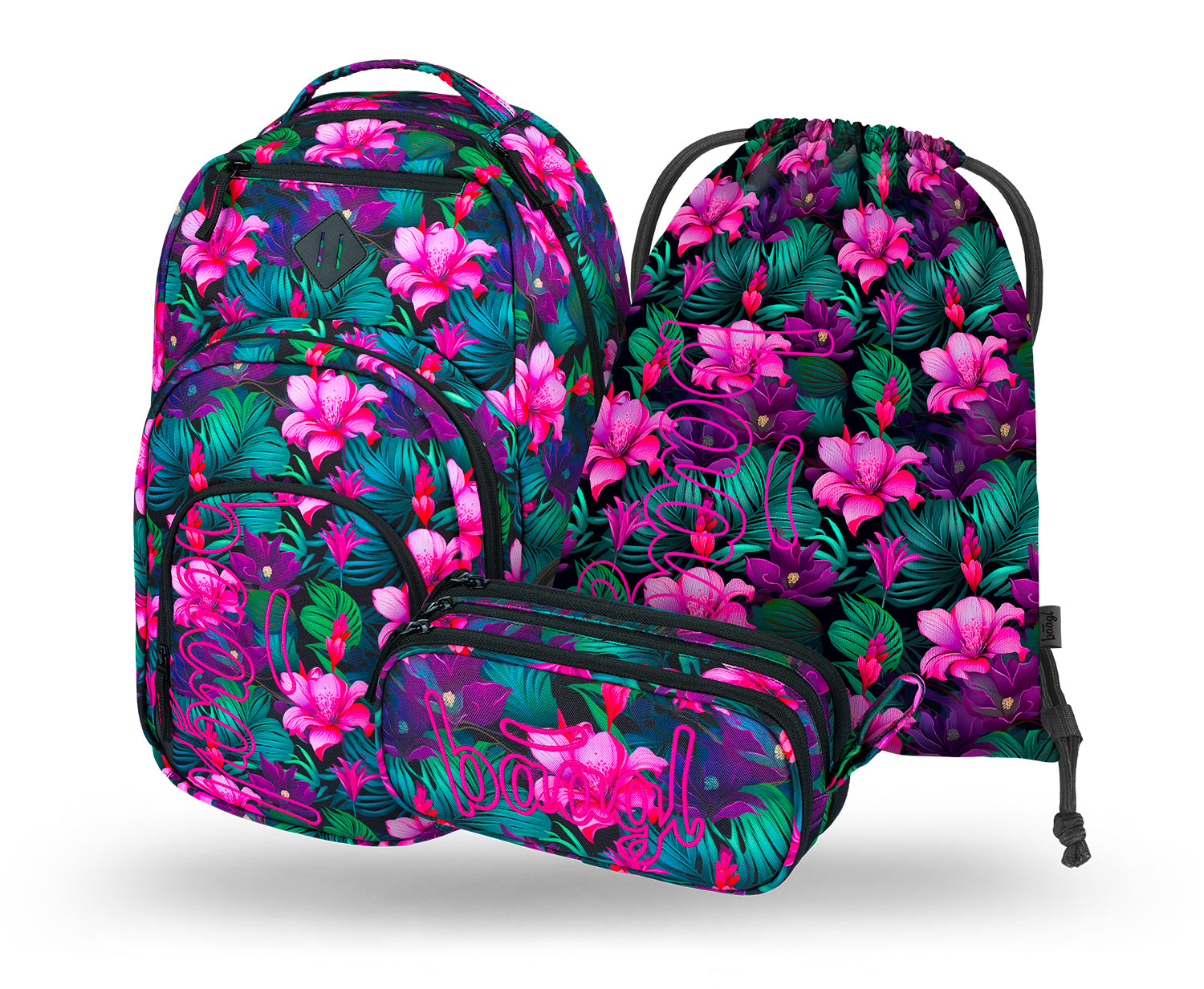 baagl-coolmate-paradise-sac-dos-35-l-set-3-pi-ces image 1