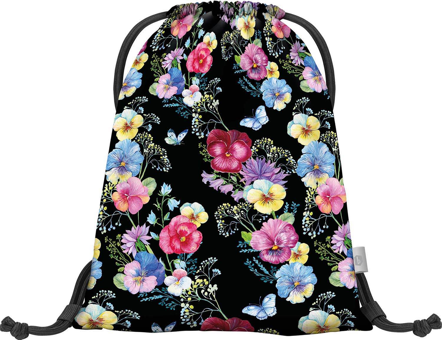 baagl-gym-sacks-skate-flowers-sac-de-gym-enfant image 2