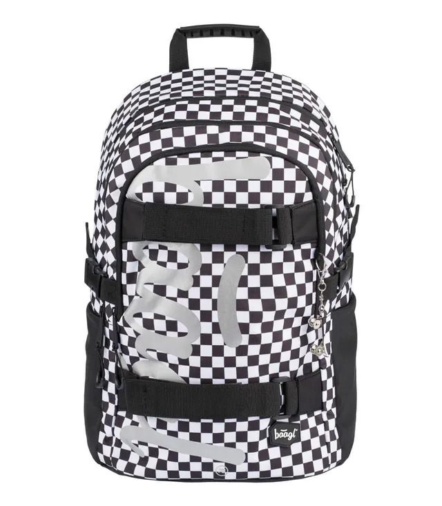baagl-skate-checked-sac-dos-scolaire-carreaux-25-l image 1