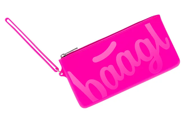 baagl-silicone-pouch-neon-pink-trousse-silicone-rose-fluo image 1