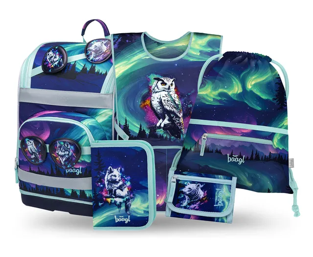 baagl-zippy-plus-aurora-ii-ensemble-cartable-trousse-cp image 1