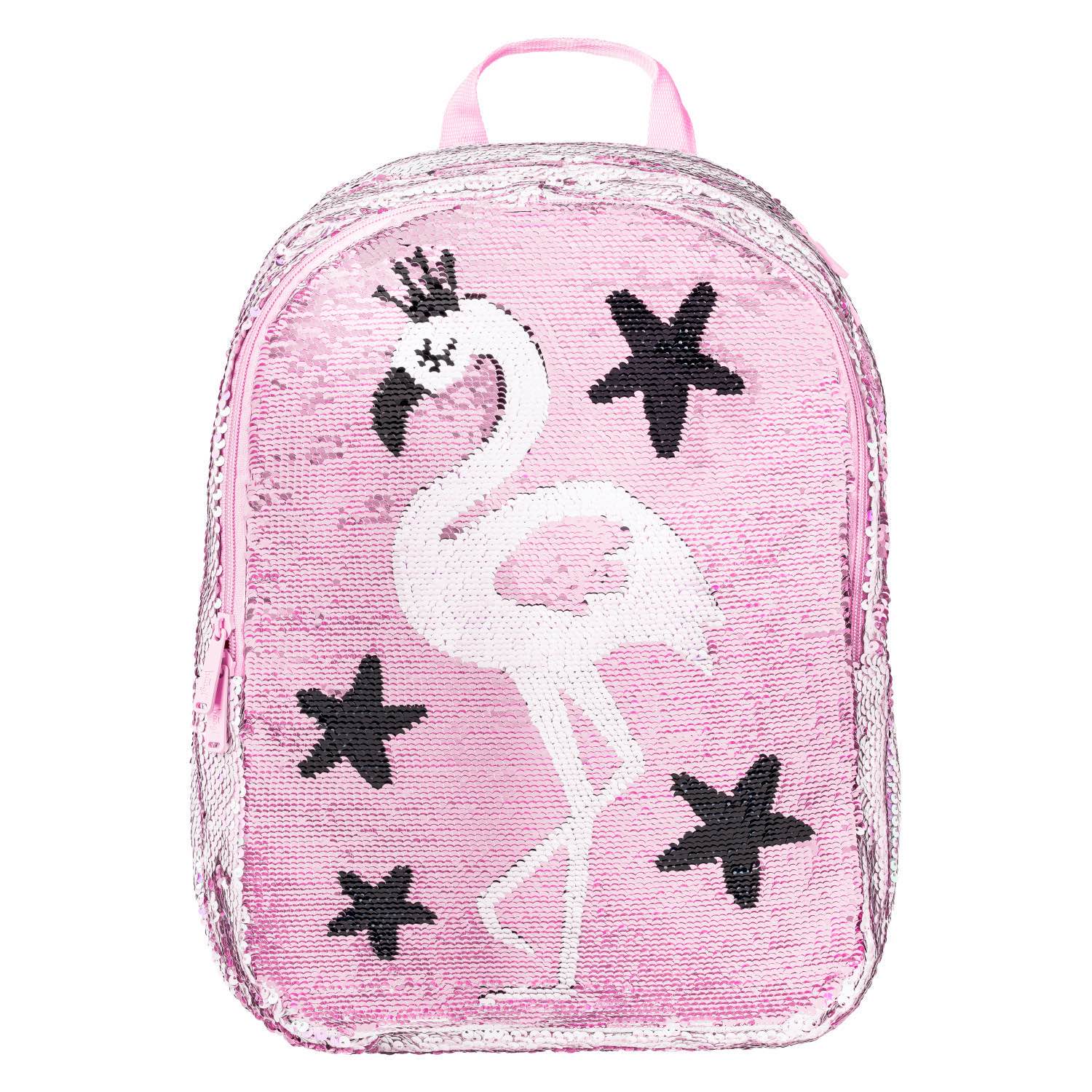 baagl-fun-flamingo-sac-dos-scolaire-flamant-rose-26-l image 3