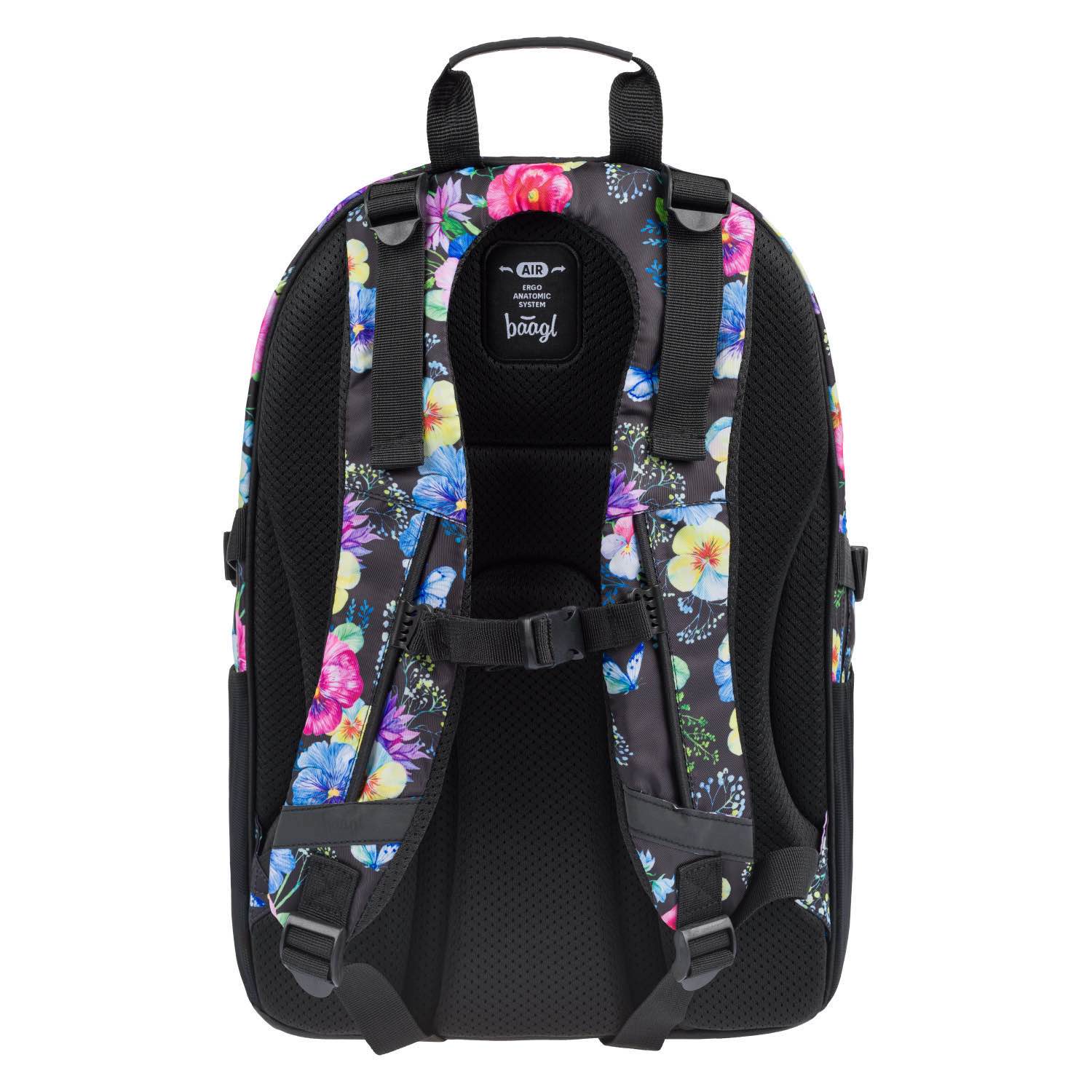 baagl-skate-flowers-sac-dos-25-l-ordinateur-15-pouces image 4