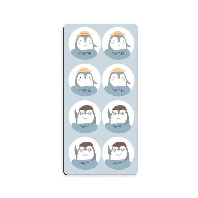 atelier-gigogne-magnets-papy-mamie-bleus-8-magnets-3-cm image 1
