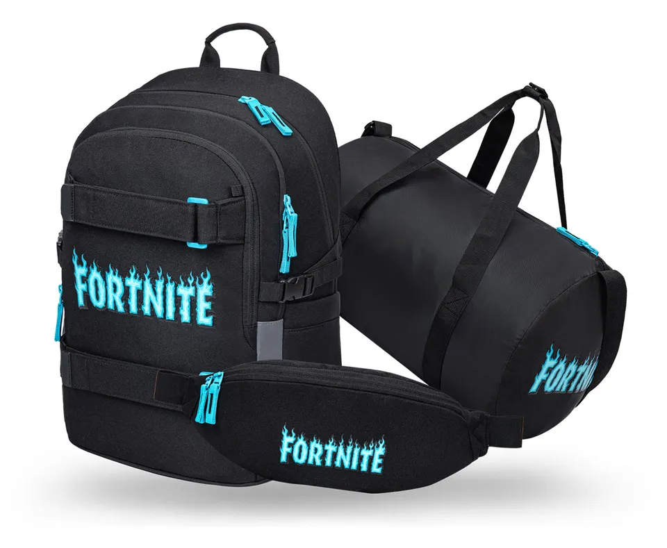 baagl-skate-fortnite-blue-set-scolaire-sac-dos-sport image 1