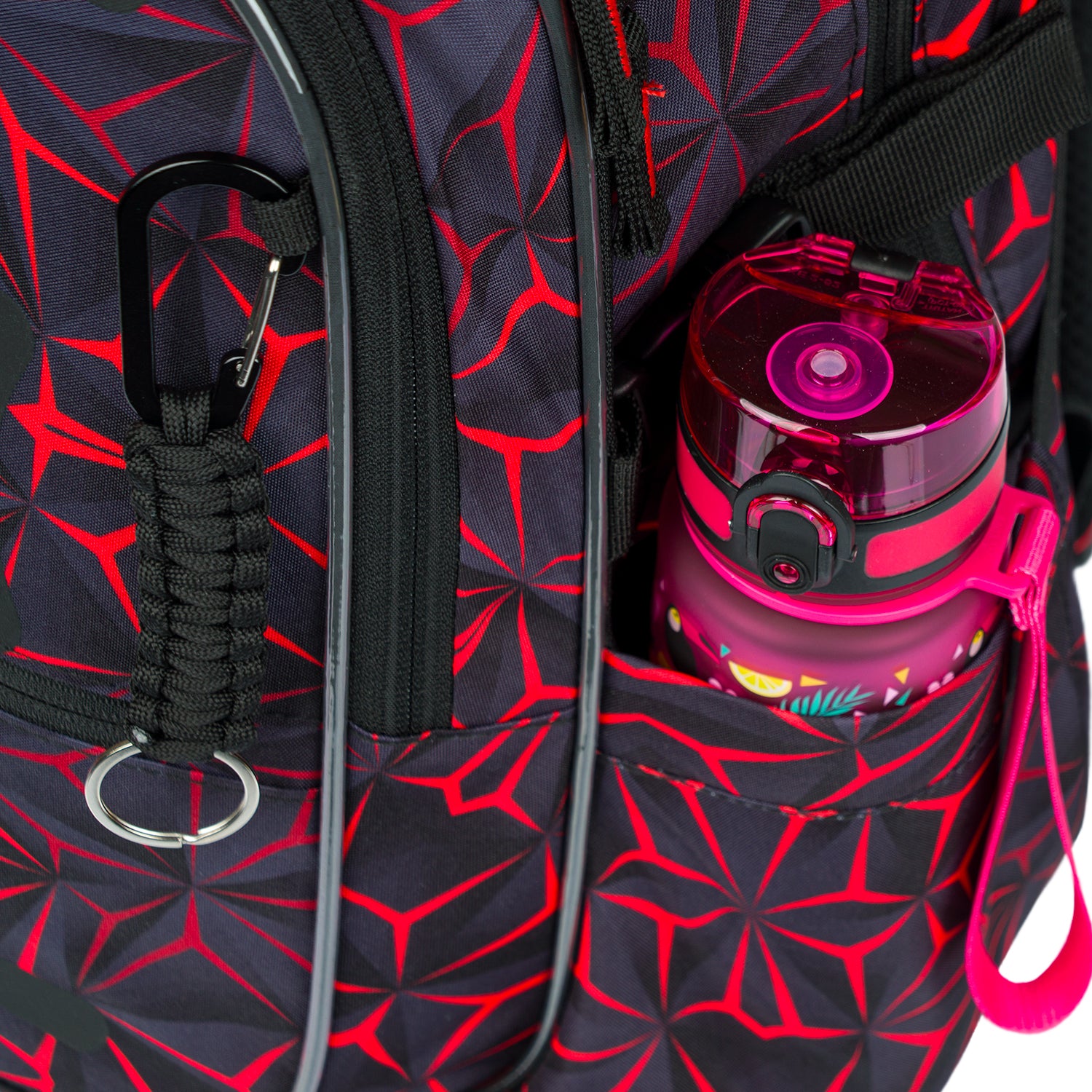 baagl-core-red-polygon-sac-dos-scolaire-25-l image 6