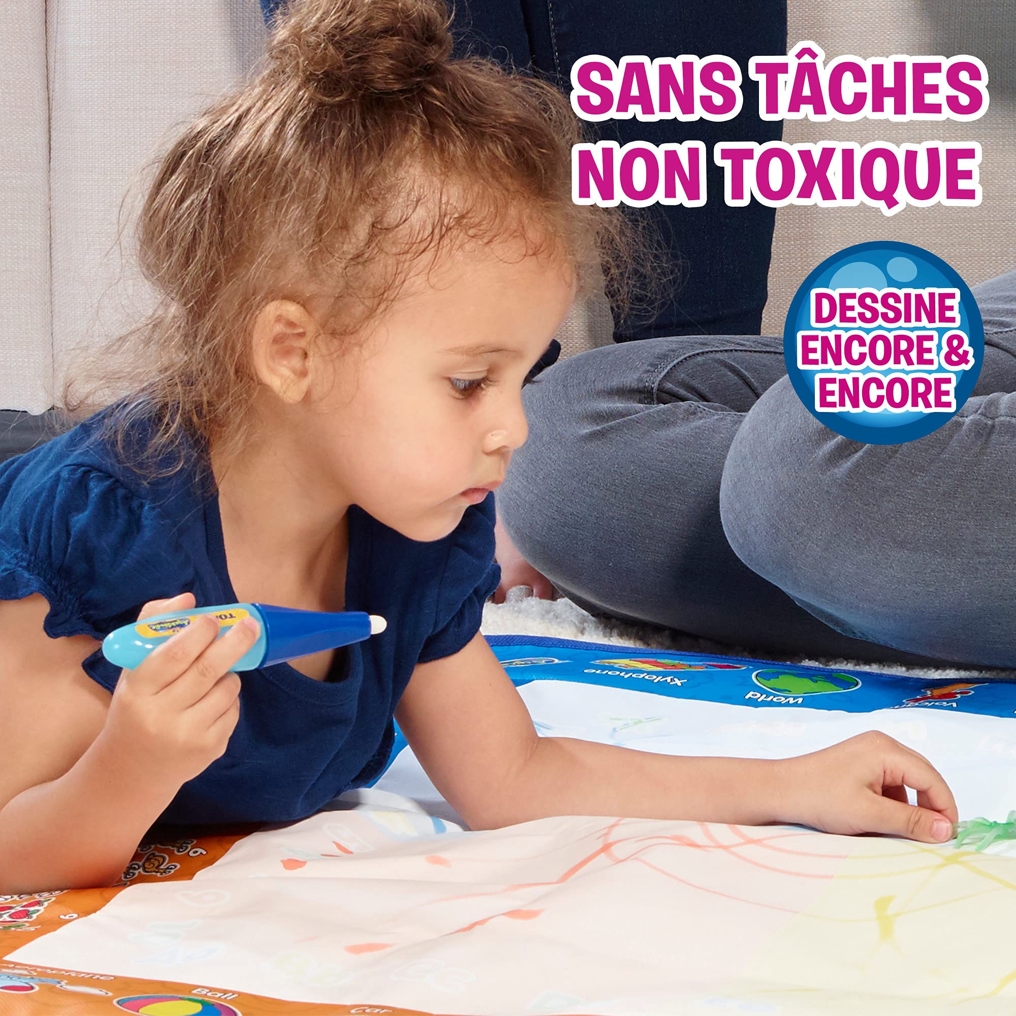 aquadoodle-large-mat-classique-4-couleurs-tapis-eau-75x75-cm image 3
