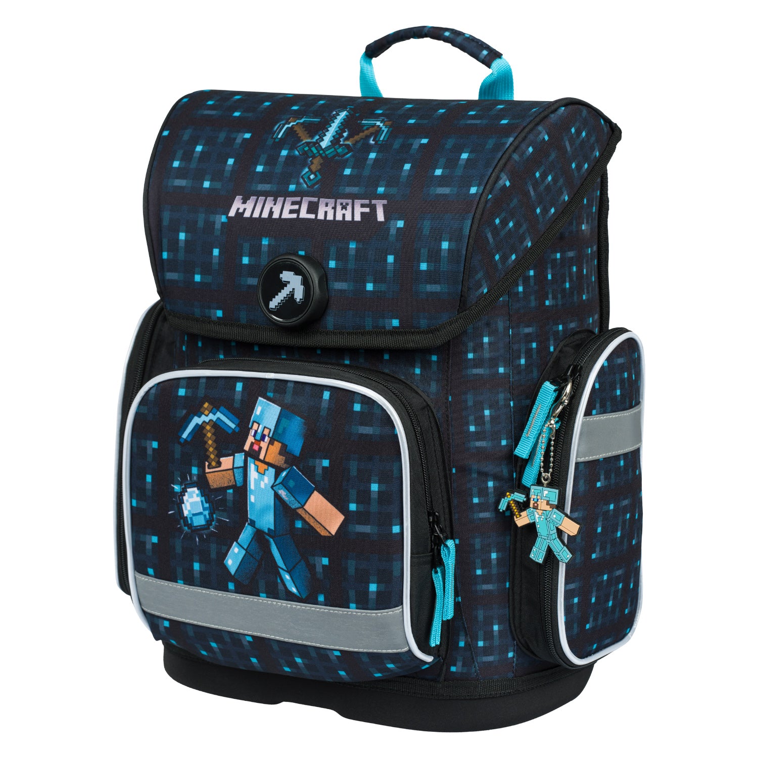 baagl-ergo-minecraft-blue-axe-cartable-ergonomique-19-l image 2