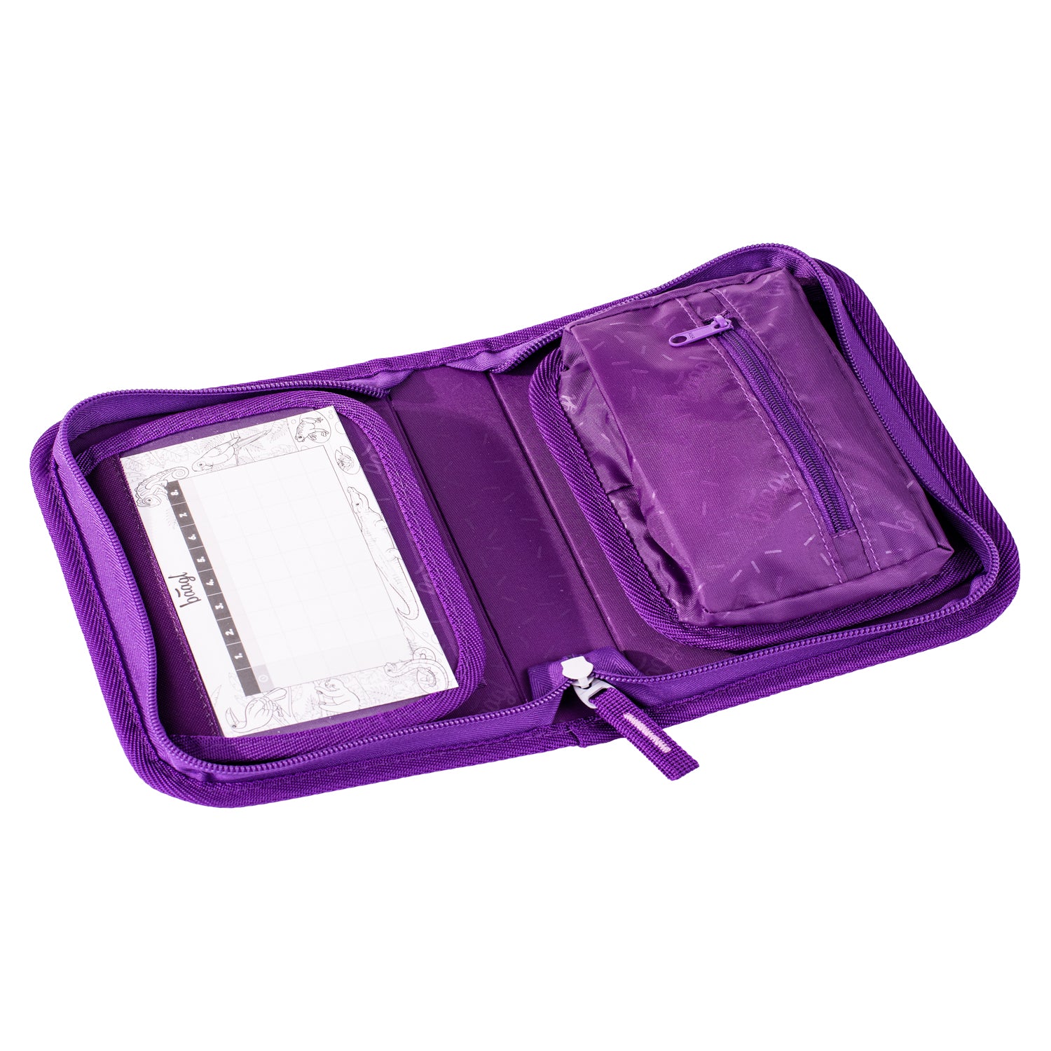 baagl-heart-trousse-scolaire-1-compartiment-recycl-e image 4
