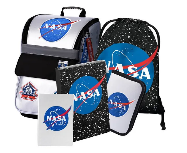 baagl-zippy-nasa-ii-set-cartable-cp-18-l-espace image 1