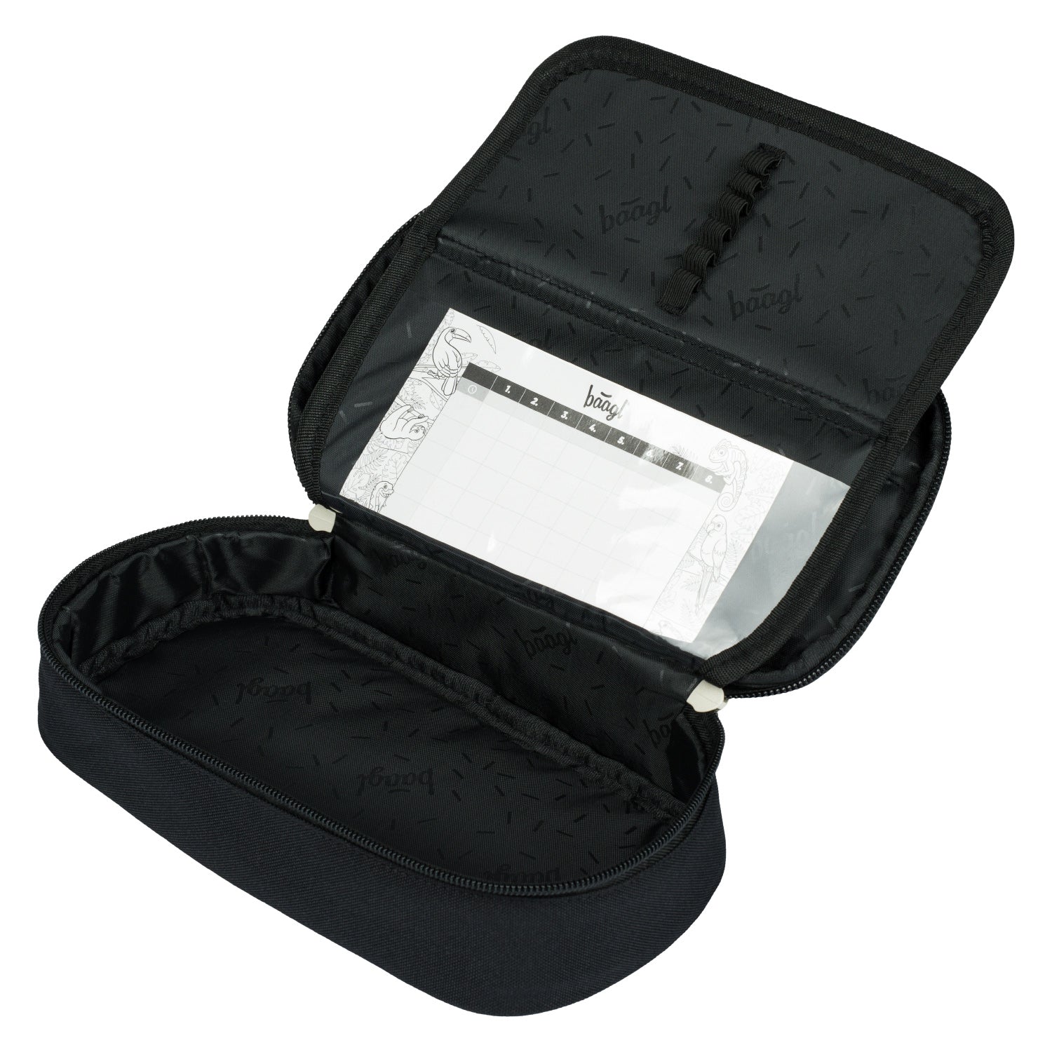 baagl-metallic-holo-trousse-cole-rigide-holographique image 2