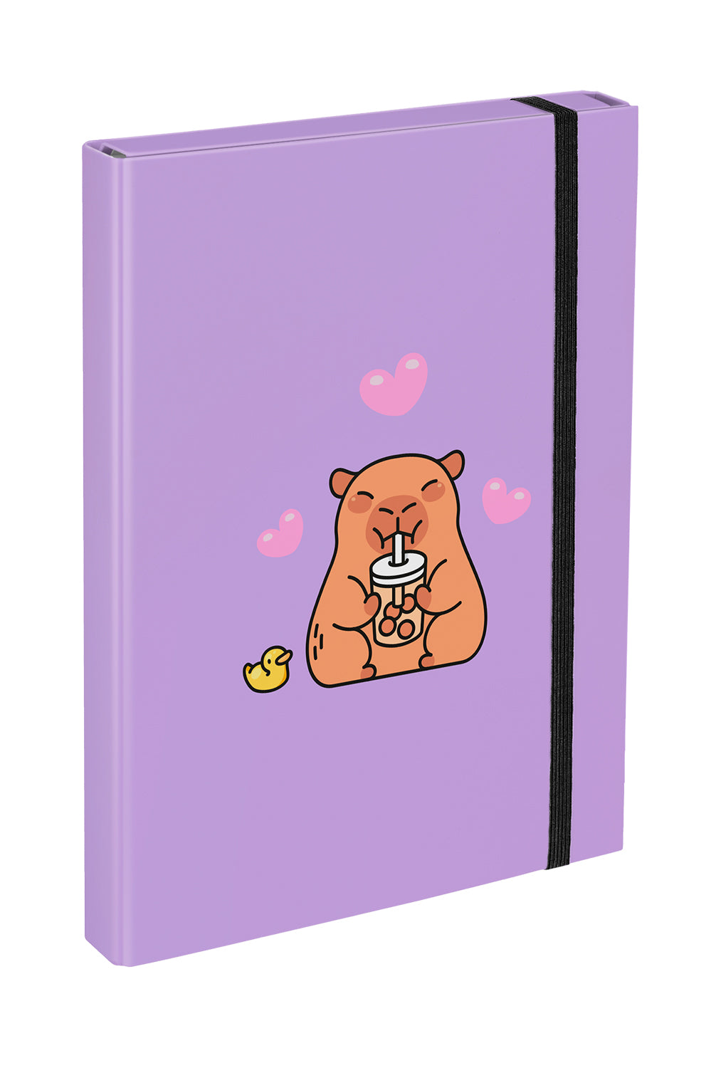 baagl-notebook-chemise-a4-capybara-lastique image 1