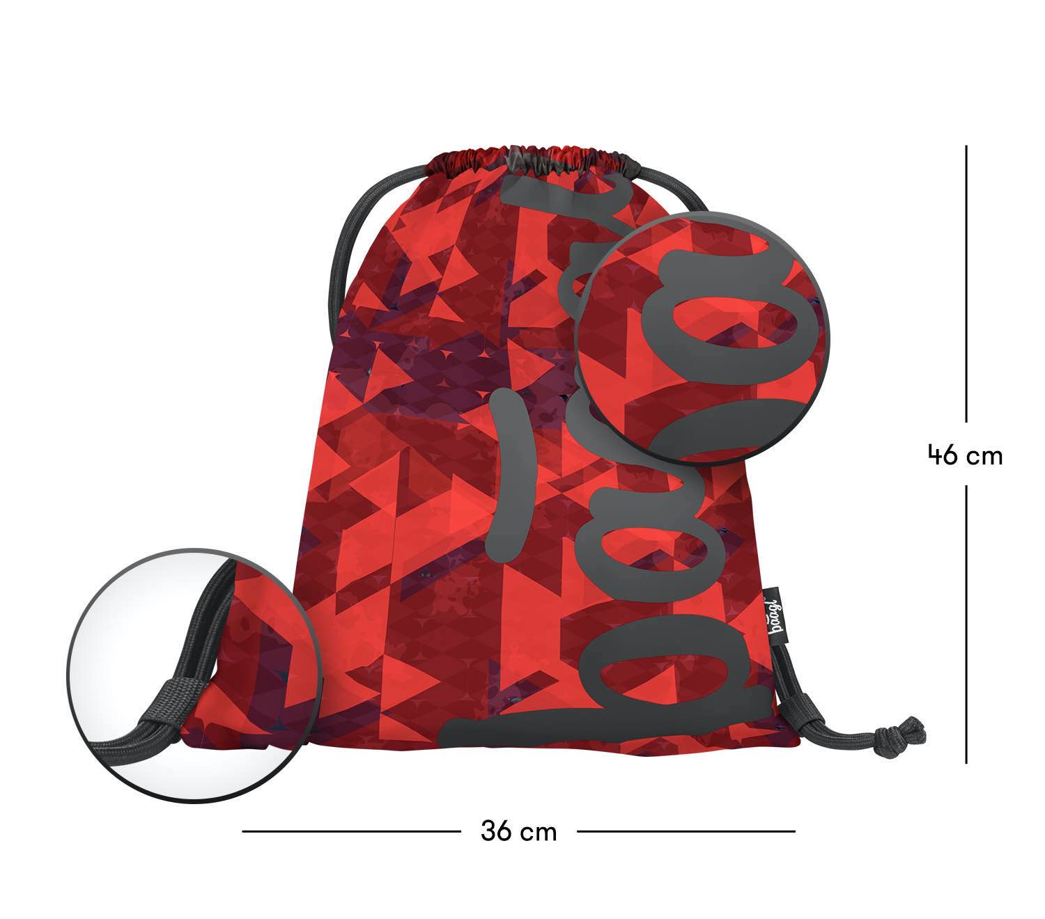 baagl-skate-triangle-sac-de-gym-cordelette image 3