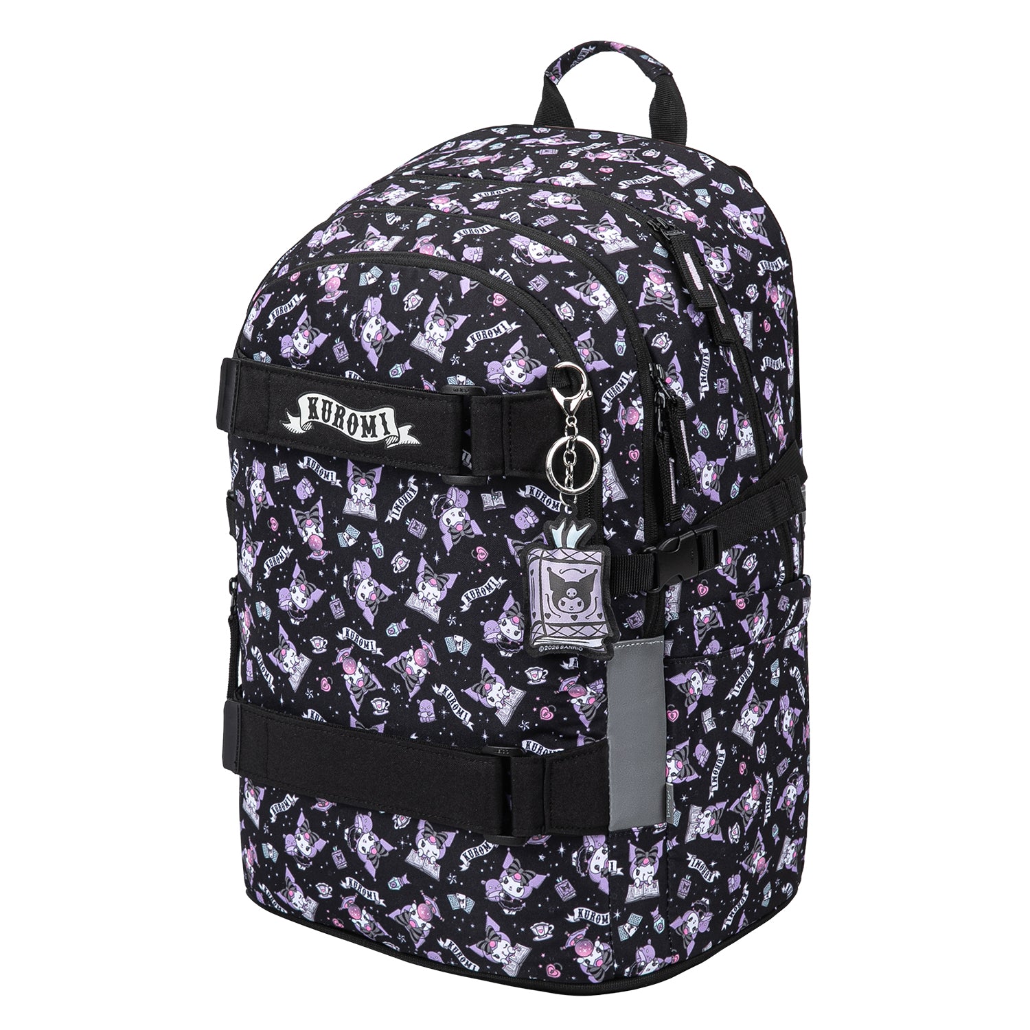baagl-skate-kuromi-black-sac-dos-skate-15-pouces image 2