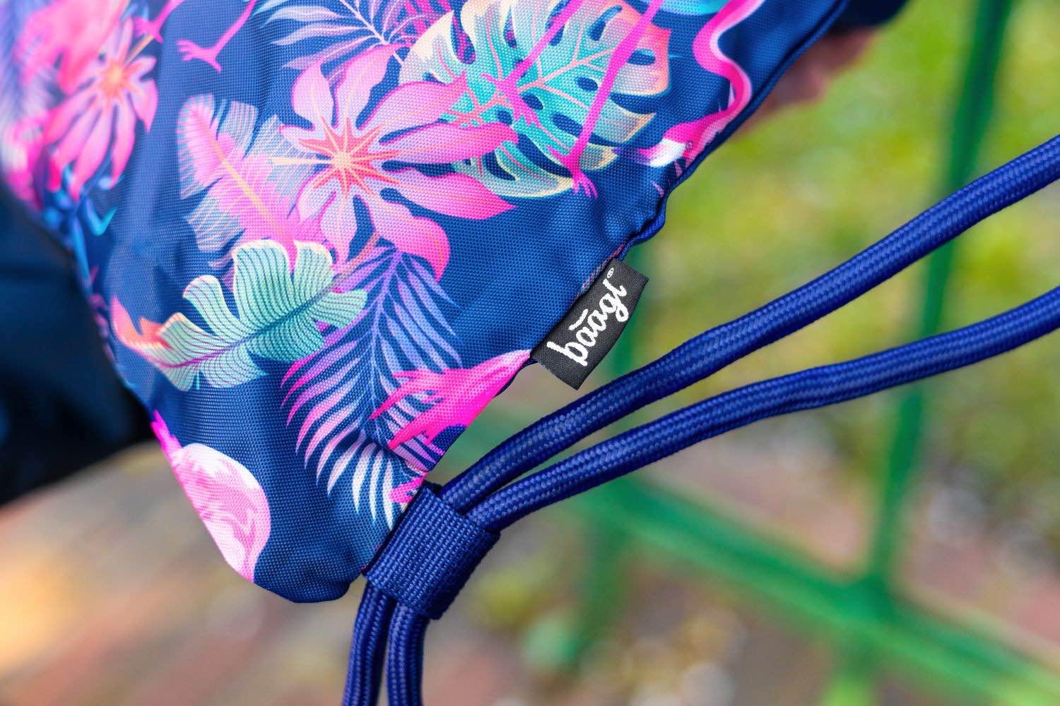 baagl-flamingo-sac-de-gym-flamant-rose-lavable image 5