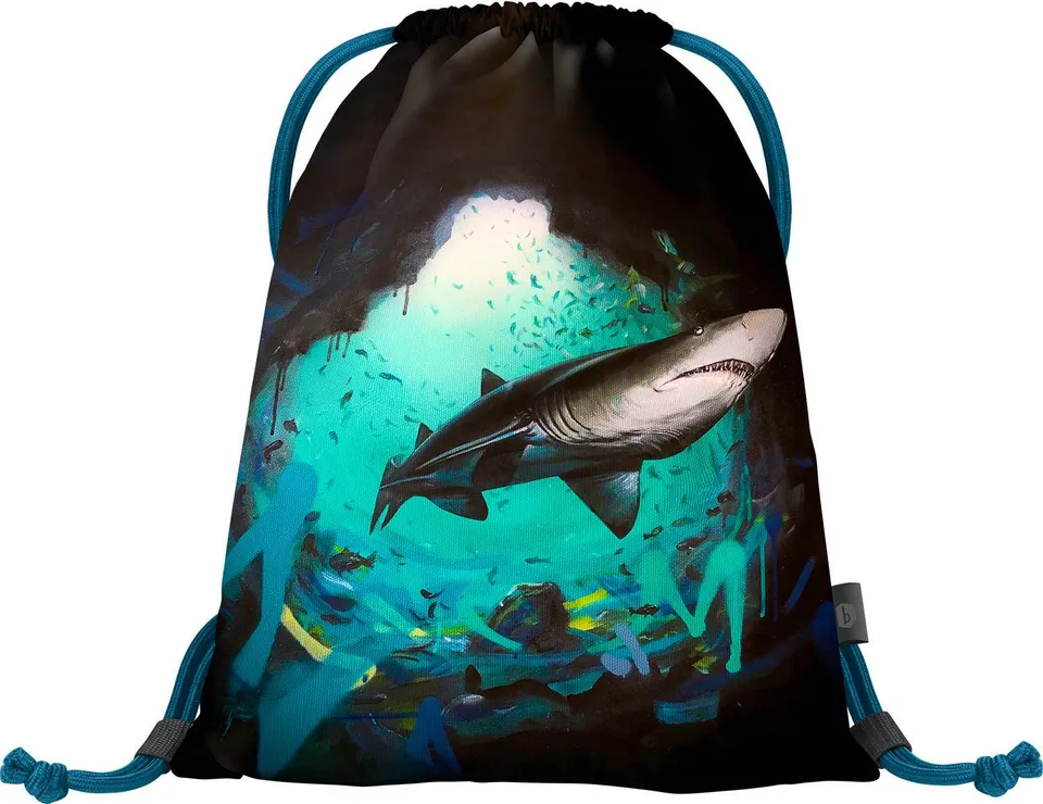 baagl-gym-sacks-earth-shark-sac-gym-requin-lavable image 1